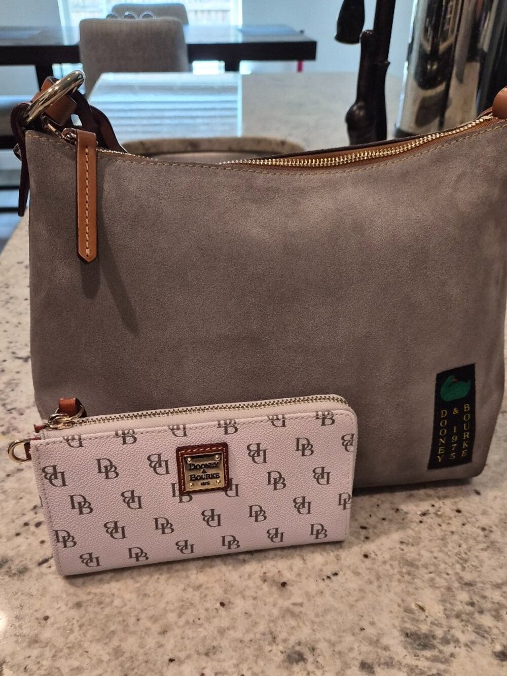 Dooney & Bourke Suede Chloe 25